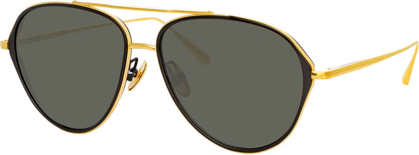 Color_LFL1319C1SUN - Noa Aviator Sunglasses in Yellow Gold