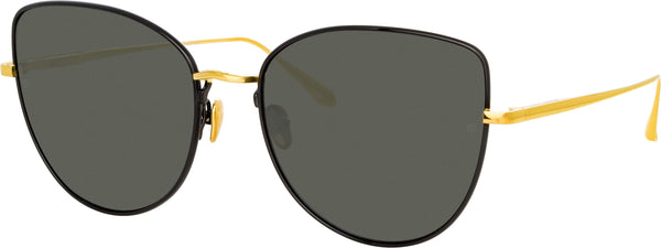 Color_LFL1336C3SUN - Eloise Cat Eye Sunglasses in Yellow Gold