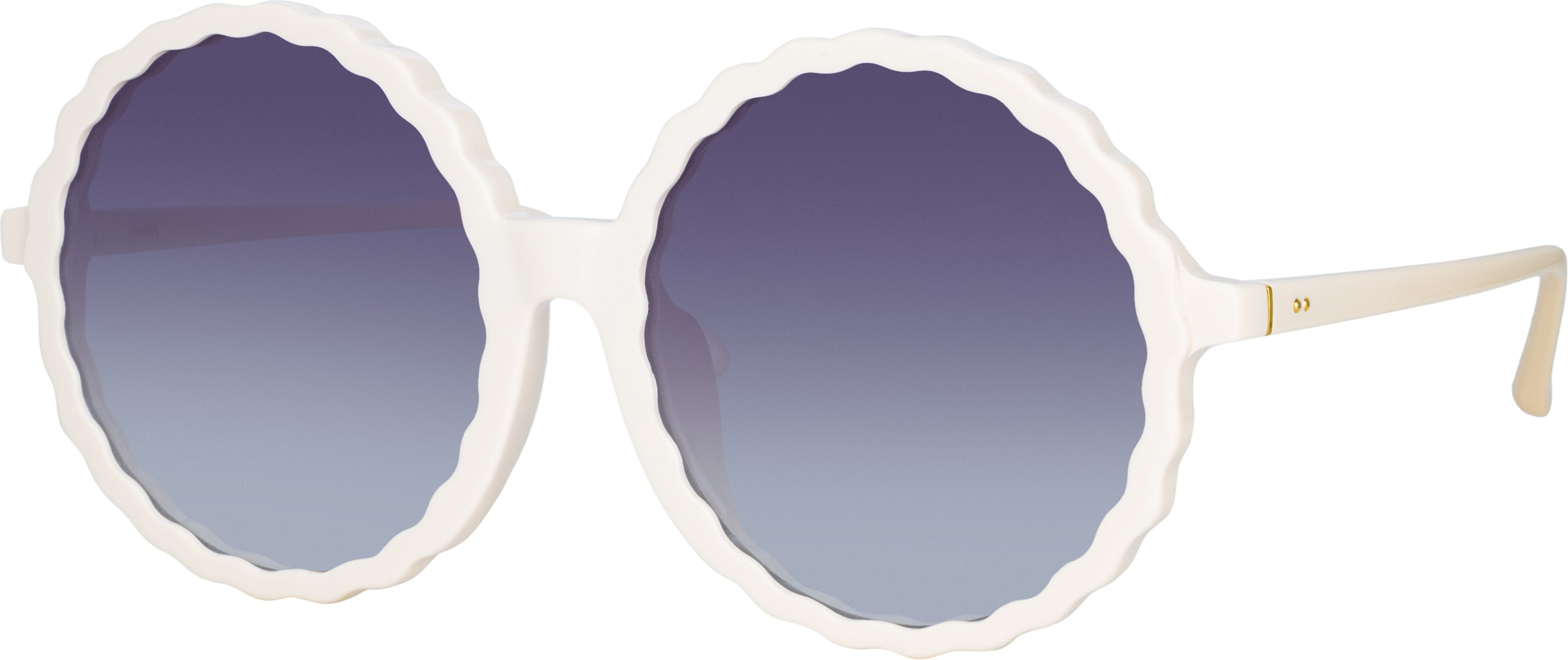 Color_LFL1354C4SUN - Nova Round Sunglasses in Cream