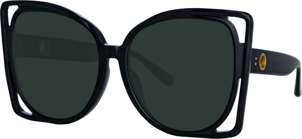 Color_LFL1357C1SUN - Astra Cat Eye Sunglasses in Black