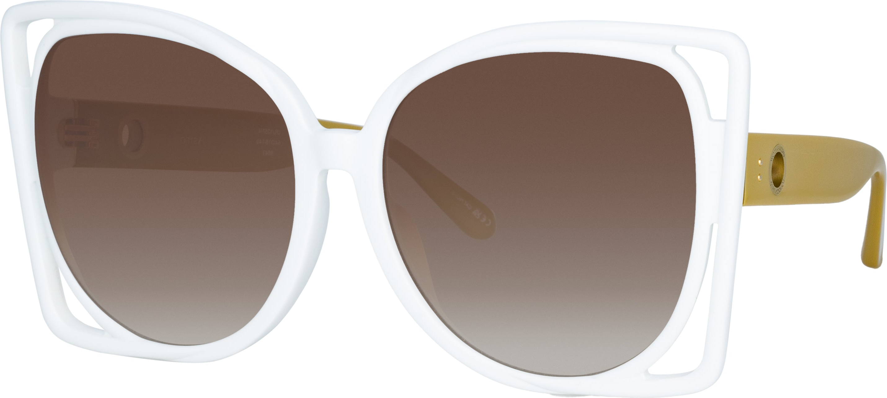 Color_LFL1357C4SUN - Astra Cat Eye Sunglasses in White