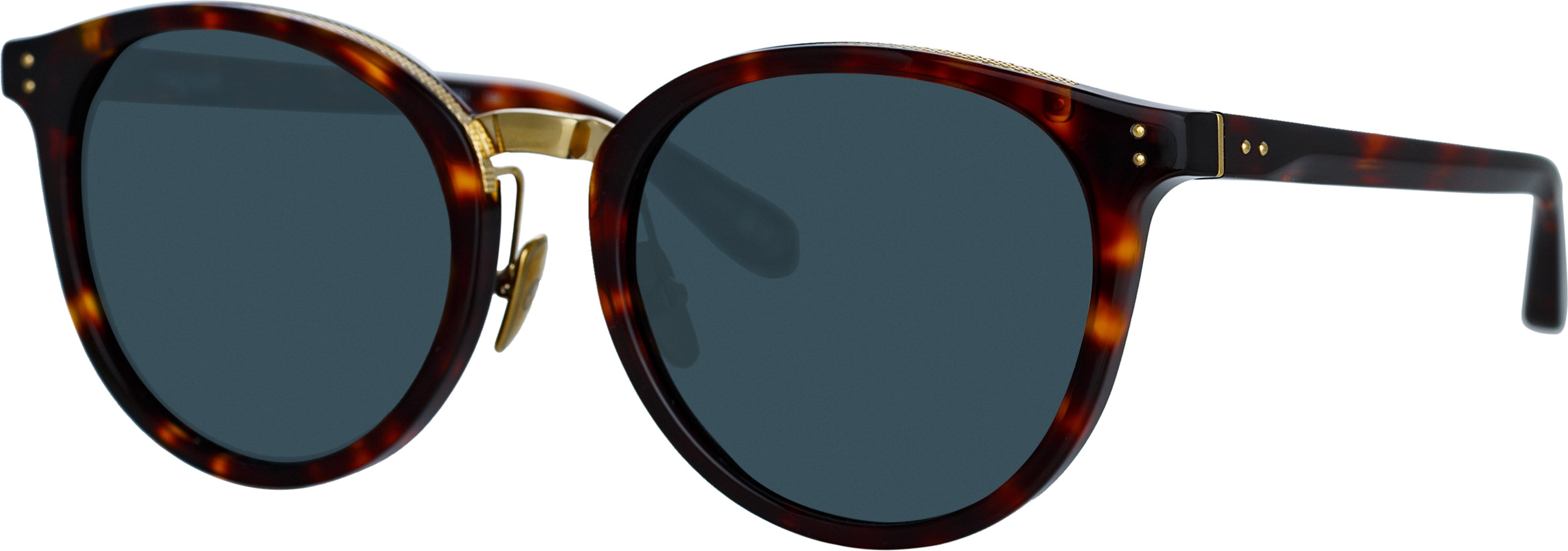 Color_LFL1366C2SUN - Morgan Oval Sunglasses in Tortoiseshell