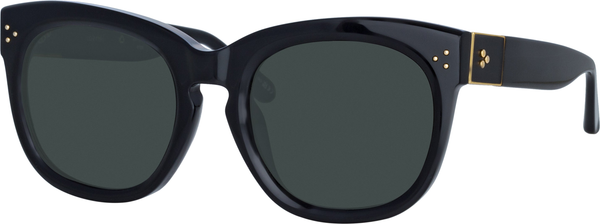 Color_LFL1384C1SUN - Jenson D-Frame Sunglasses in Black