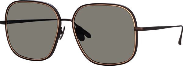 Color_LFL1394C1SUN - Juliana Oversized Sunglasses in Nickel