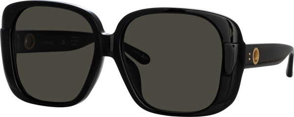Color_LFL1401C1SUN - Mima Oversized Sunglasses in Black