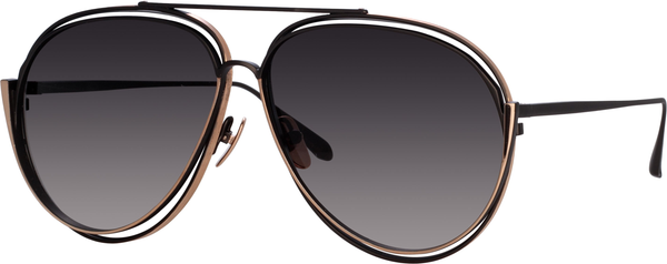 Color_LFL1410C1SUN - Francisco Aviator Sunglasses in Nickel