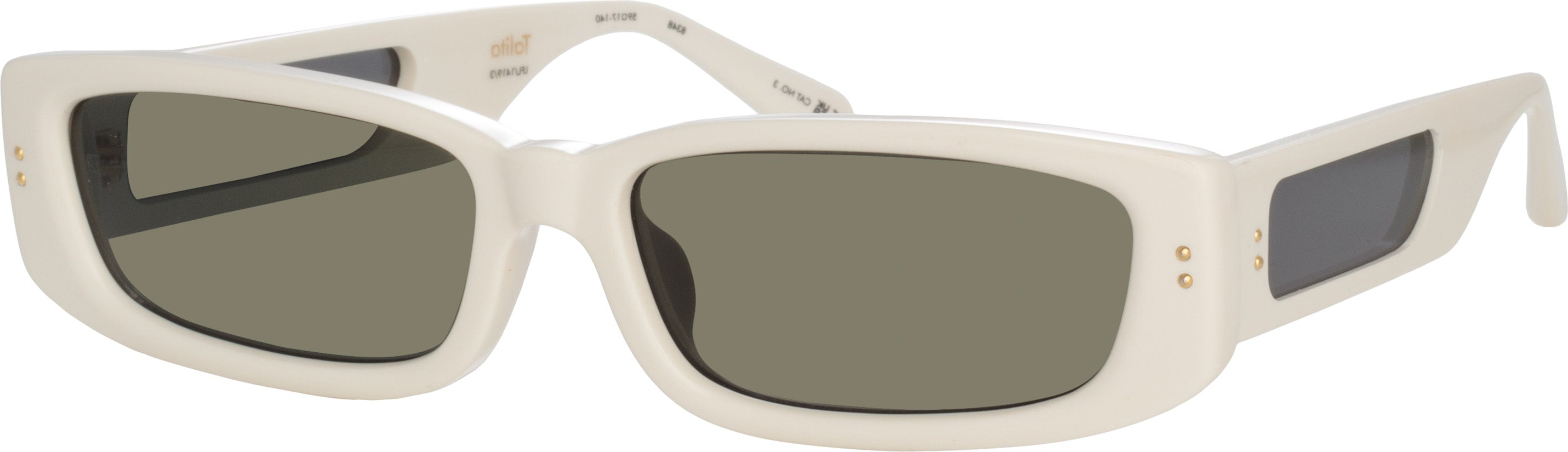 Color_LFL1419C3SUN - Talita Rectangular Sunglasses in White