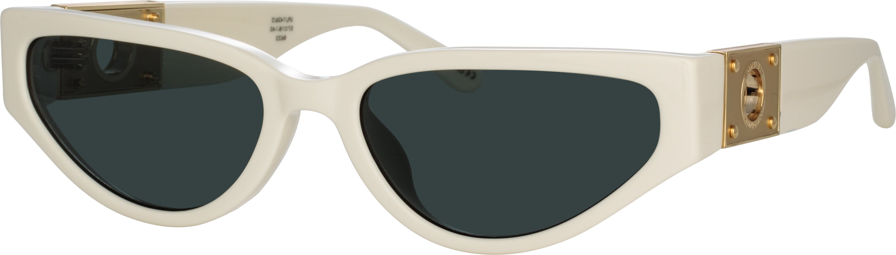 Color_LFL1426C2SUN - Tomie Cat Eye Sunglasses in White