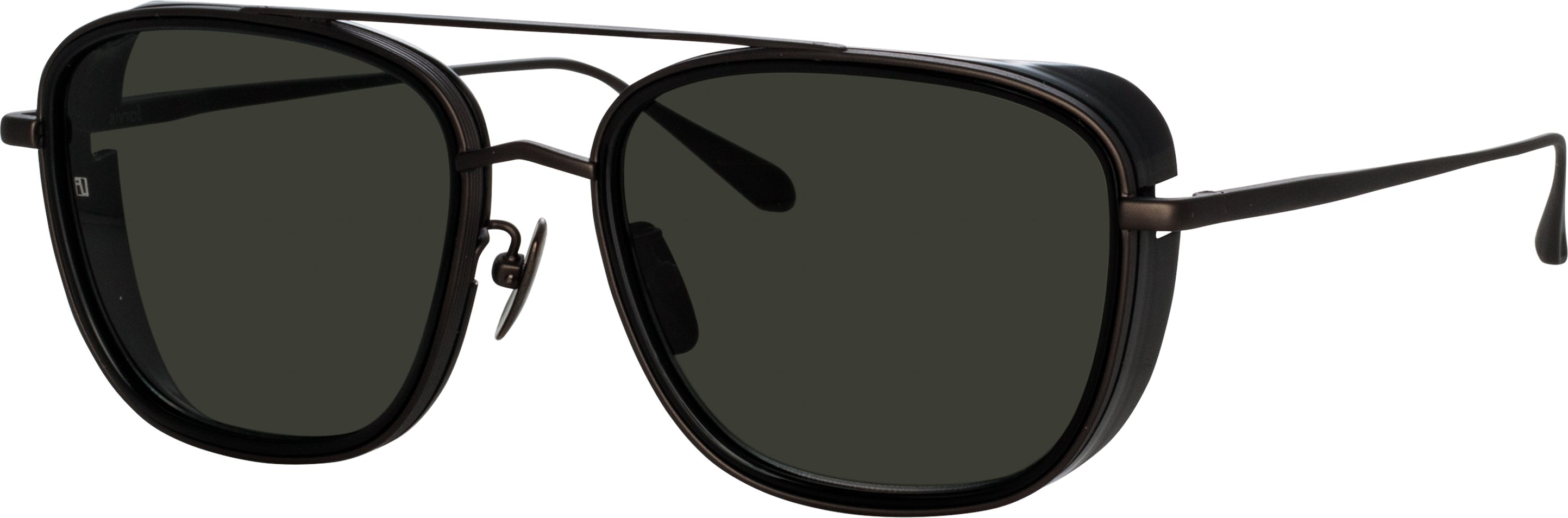 Color_LFL1441C2SUN - Jarvis Aviator Sunglasses in Black and Nickel