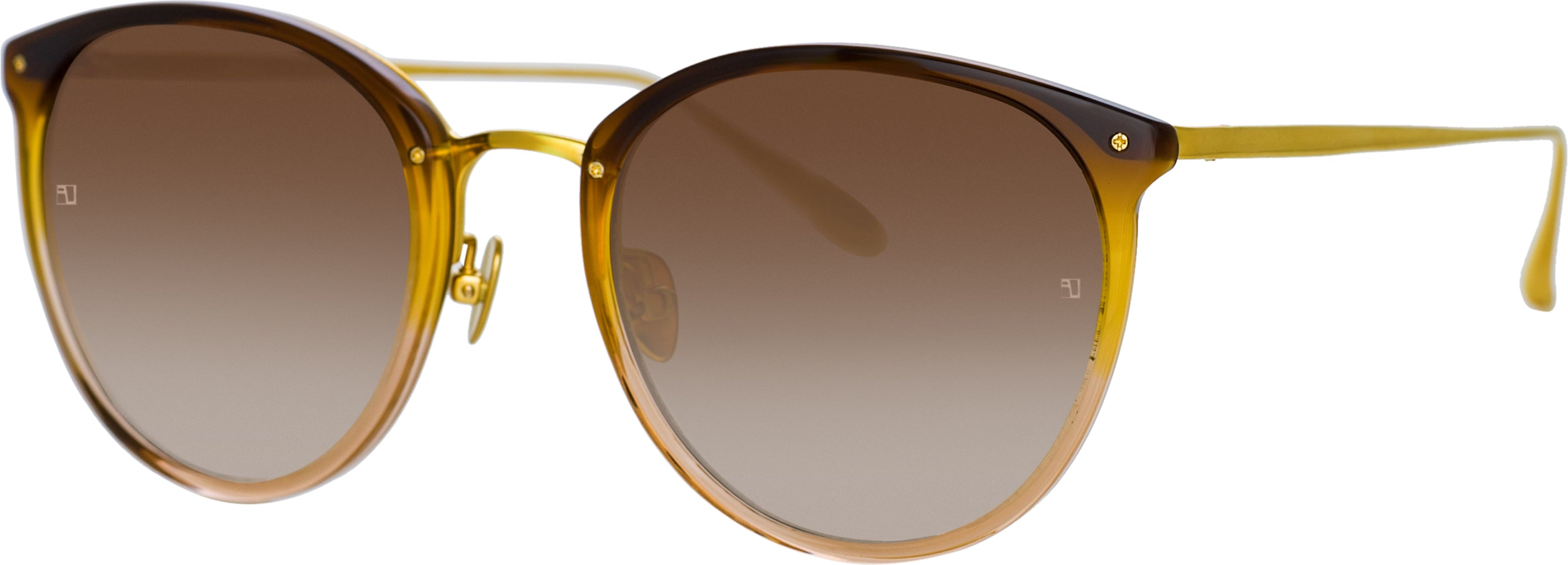 Color_LFL251C81SUN - Calthorpe Oval Sunglasses in Brown Gradient
