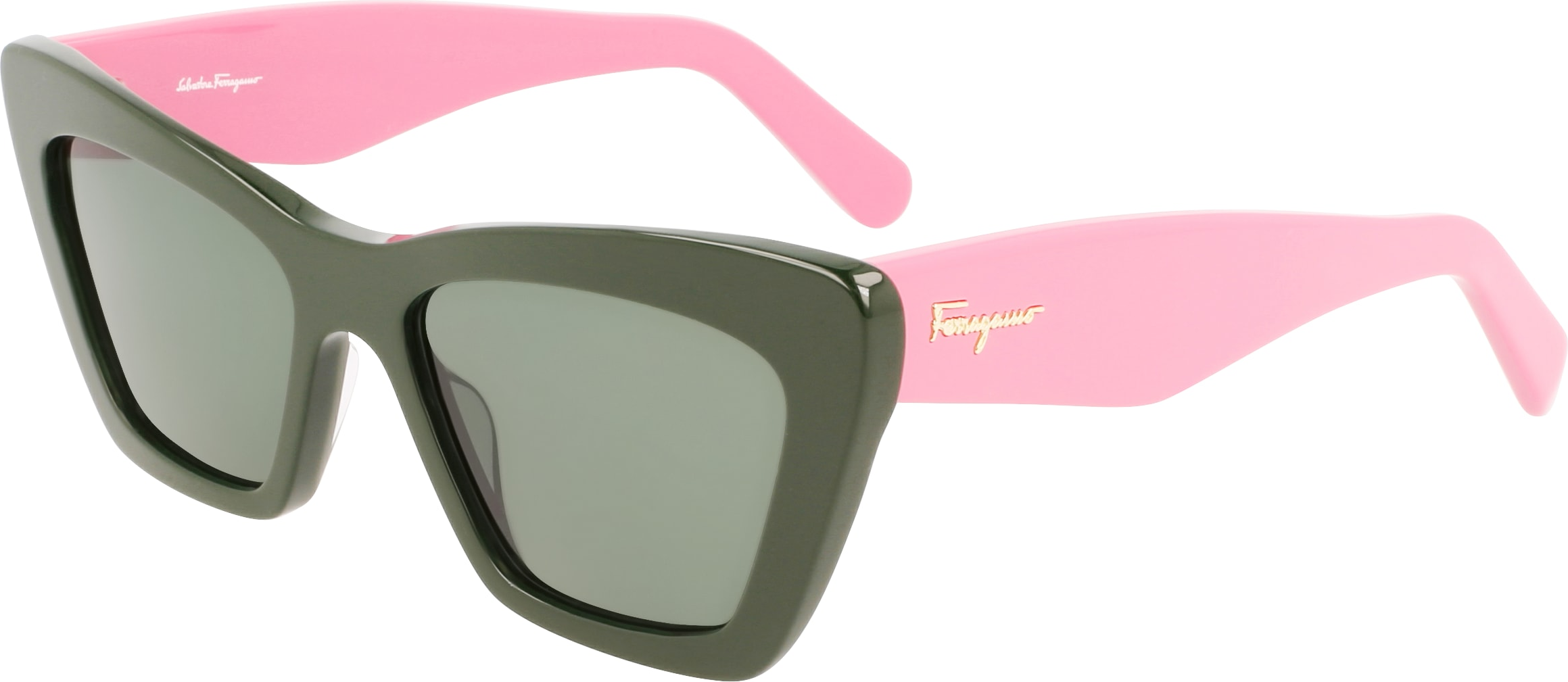 Color_(304) DARK GREEN/PEONIA PINK