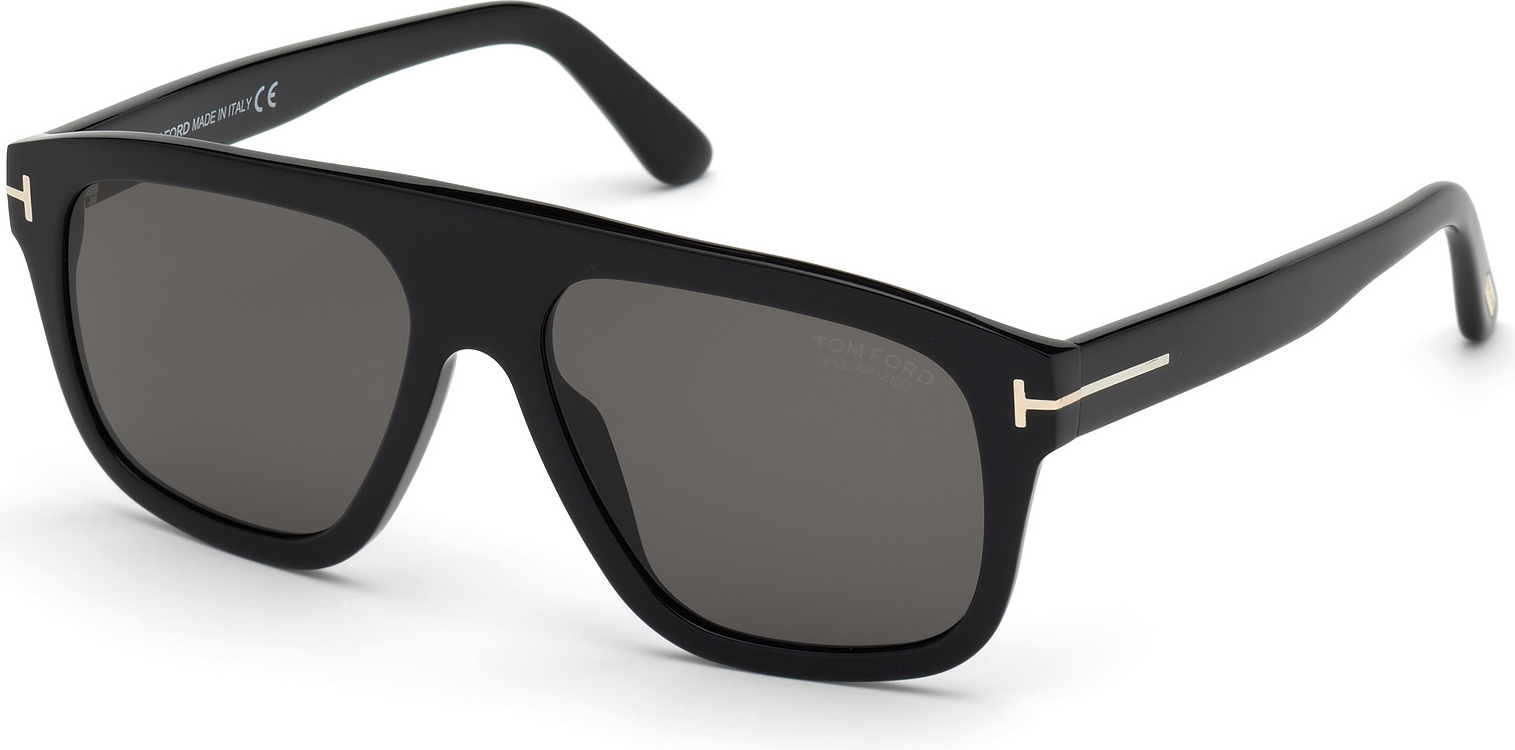 Color_01D - shiny black / smoke polarized