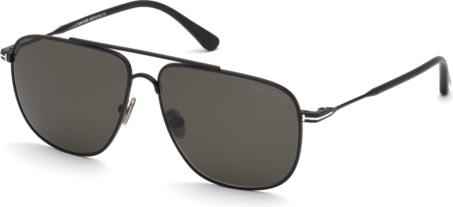 Color_02D - matte black / smoke polarized