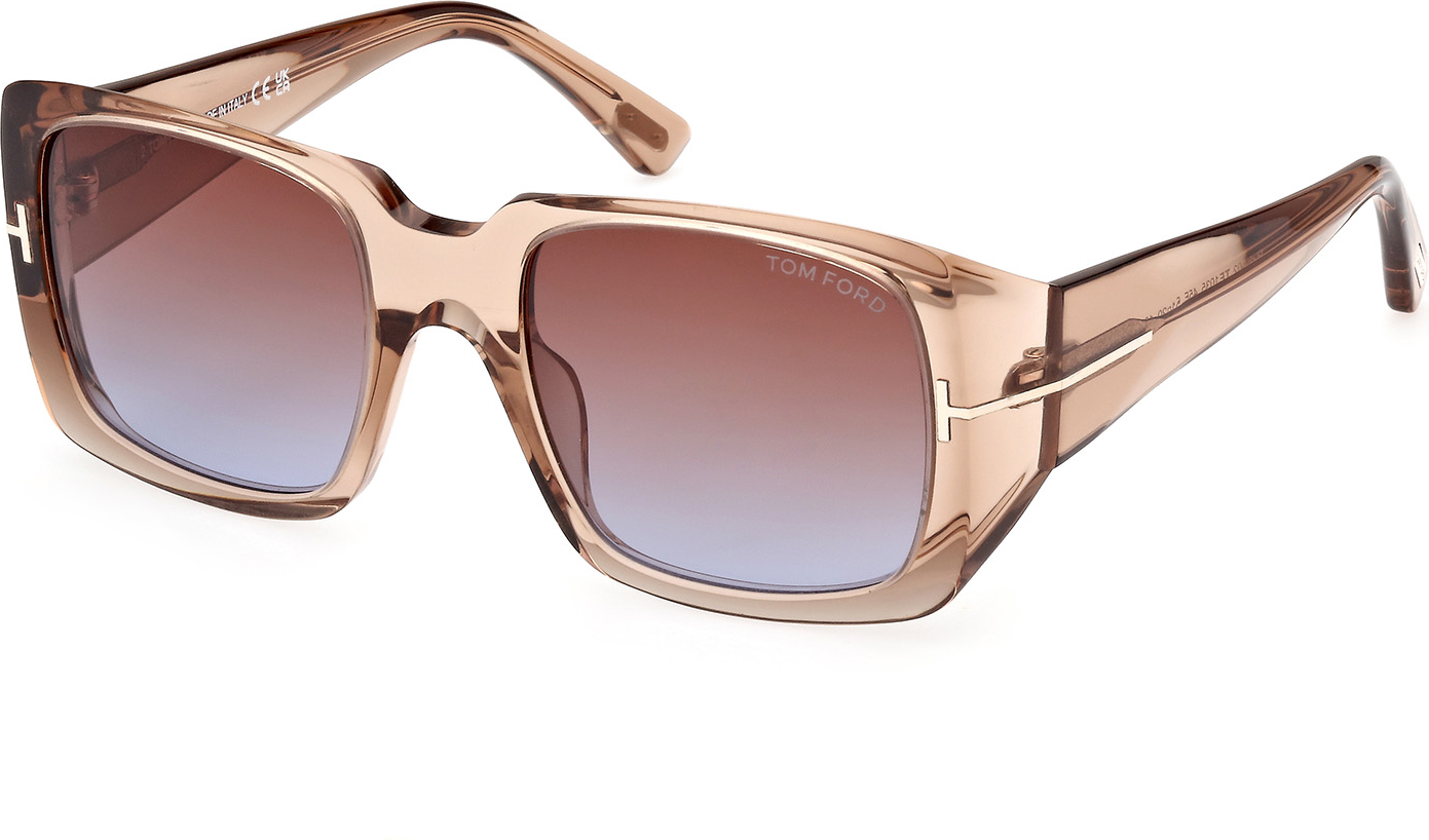 Color_45F - shiny light brown / gradient brown