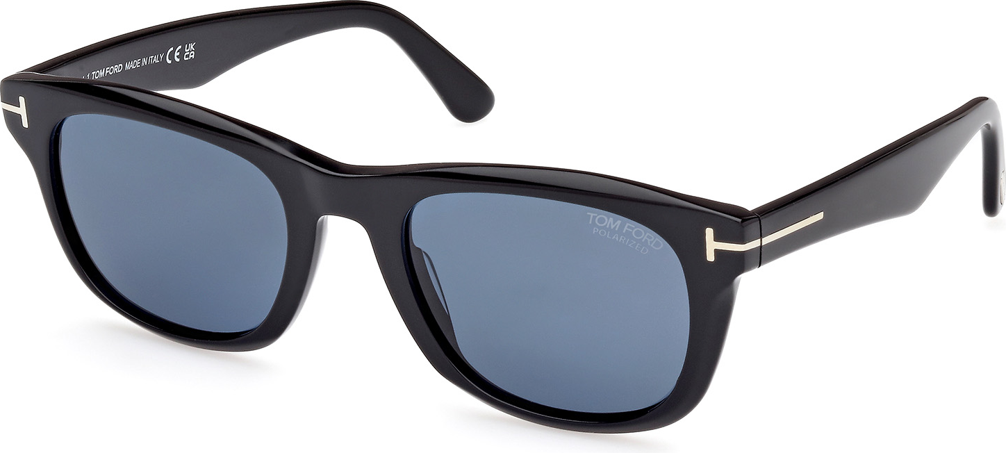 Color_01M - shiny black / blue polarized