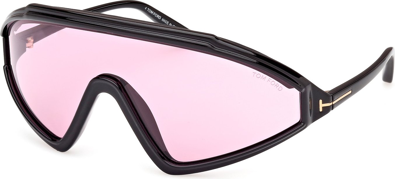 Color_01Y - shiny black / violet