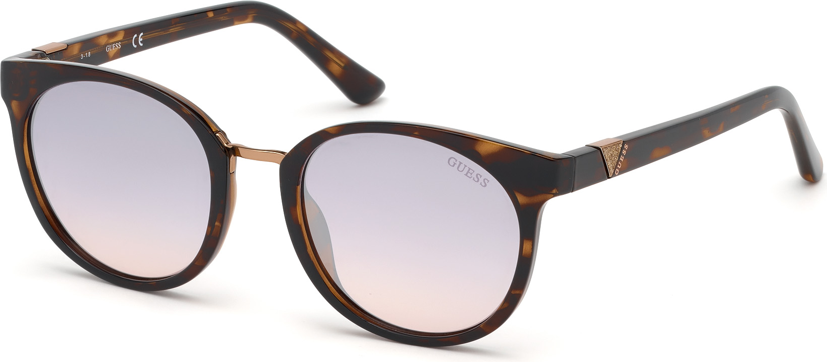 Color_52U - dark havana / bordeaux mirror