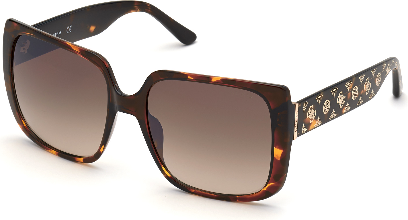 Color_52G - dark havana / brown mirror