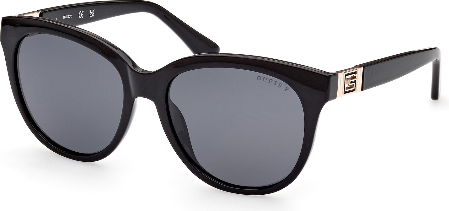 Color_01D - shiny black / smoke polarized