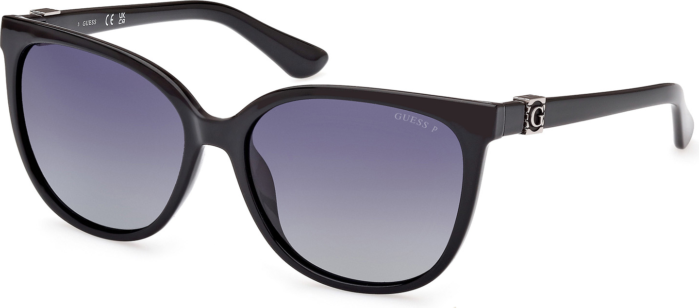 Color_01D - shiny black / smoke polarized