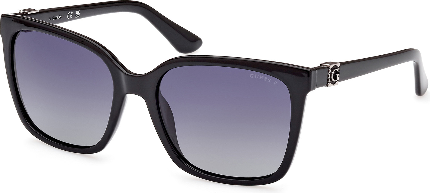 Color_01D - shiny black / smoke polarized